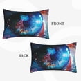 thumbnail image 2 of Susaid Modern Colorful Eyes Print Pillowcases Multiple Size, Pillow Cover Super Soft Envelope Closure Standard Pillow Case-20"x30", 2 of 6