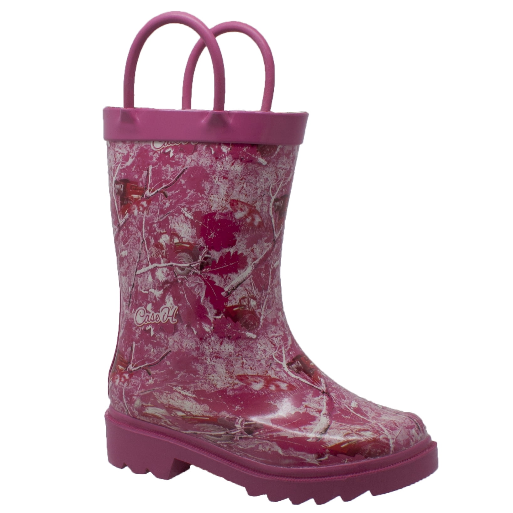 Toddler's Camo Rubber Boot Pink
