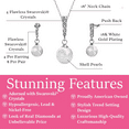 thumbnail image 2 of Cate & Chloe Gabrielle 18k White Gold Plated Shell Pearl Jewelry Set with Swarovski Crystals for Women, 2 of 8