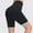 Black, variant on Yogalicious Leggings for Women, Women's Sports Skinny Hip Quarter Pants High Waisted Yoga Fitness Pants Short Pants Black L