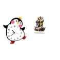 thumbnail image 1 of Reloj de pared silencioso sin , reloj de pingüino de madera, decorativo, acrílico, para mesa, ligero, moderno, adecuado para el hogar, la oficin, 1 of 8