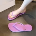 thumbnail image 2 of jiaxiM Flip Flops Women Thong Sandals for Women Dressy Elegant Summer Slippers for Women Non- Sandals Women Comfortable Rubber Sole Orthofeet Shoes for Women, 2 of 5