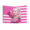 thumbnail image 1 of Tapiz de pared con la bandera americana en microtela de invierno, 90 x 60 cm, 1 of 1