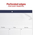 thumbnail image 6 of 2026 Staples 21.75" x 17" Monthly Desk Pad Calendar Navy (ST59700-26), 6 of 7