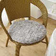 thumbnail image 2 of Outdoor Seat Pads Seat Cushionss 35x35 Round Plushs Cushions Tatami Chair Cushions Fart Cushions Floor Round Stool Dining Table Dining Chair Round Cushions Seat Cushions Winter Gray, 2 of 7
