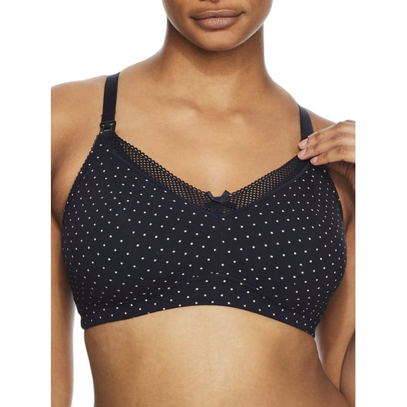 Pour Moi Womens Love To Lounge Cotton Wire-Free Nursing Bra Style-18602