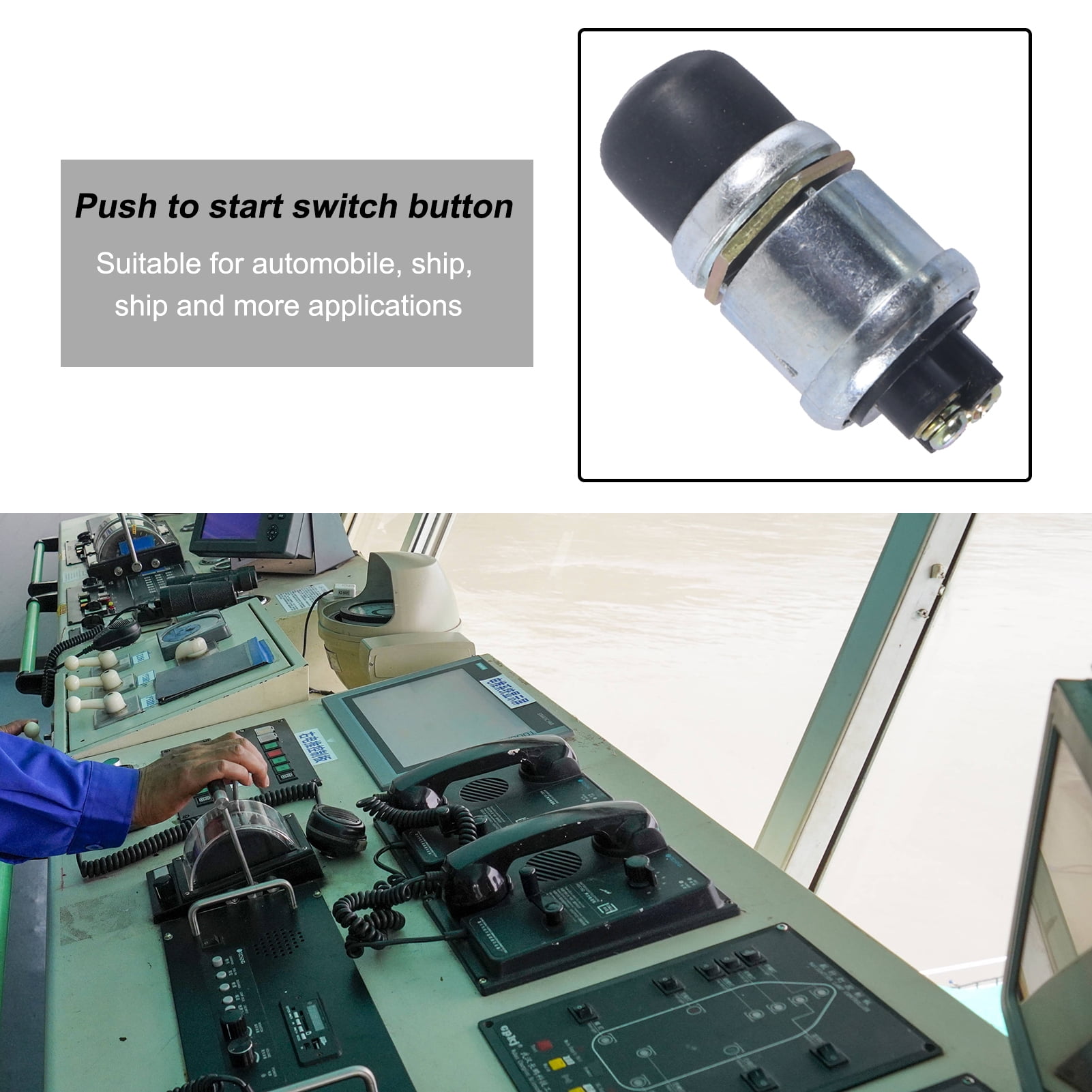 XWQ Push Button Keyless Convenient IP55 Waterproof Momentary Push