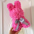 thumbnail image 3 of Rose Rabbit Immortal Flower Bunny Simulation Foam Valentine'S Day Party Decor Rose Bunny,No Gift Box, 3 of 5