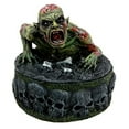 thumbnail image 2 of Atlantic Collectibles Zombie Walking Dead Crawling Out Of The Grave Decorative Jewelry Box Figurine 4.5" Tall, 2 of 6