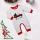 thumbnail image 5 of Explosivo 2024 nueva ropa blanca para padres e hijos otoño invierno Navidad coche estampado una familia de tres ropa familiar de moda, 5 of 5