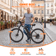 thumbnail image 5 of BroPath Electric Bike for Adults, Ebike, Electric Bicycle, 576WH Removable Battery,26" Mountain Ebike 25MPH,40+ Miles(MAX),750W High Motor,Multi-Shock Absorption,Commuting,UL2849, Suitable all region, 5 of 10