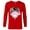 New Red, variant on Marvel Studios The Marvels Carol Monica Kamala Power Icon - Long Sleeve T-Shirt for Men - Customized-Black