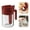 Red, variant on Clear Box Glass With Spoon 2024 Newest Multifunctional Box Storage Cans With Lid Airtight Overnight Oats Container For Coffee Sugar Tea/ Transparent Spice Box Milk Coffee Color