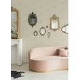 thumbnail image 5 of Rachel Zoe Off-White Ramsey Peel & Stick Wallpaper, 5 of 7