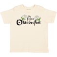 thumbnail image 3 of Inktastic My First Oktoberfest with Edelweiss Flowers Boys or Girls Toddler T-Shirt, 3 of 5
