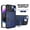 Blue, variant on Heavy Duty Case for iPhone 11 Pro Max, Camera Lens Sliding Cover with Hidden Bracket Magnetic Car Mount Holder, Rugged PC+TPU Hybrid Shockproof Lens Protection Case for iPhone 11 Pro Max,Silver