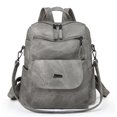 thumbnail image 1 of Mochila WYFJNX de piel sintética a la moda para mujer, gris, 1 of 7