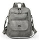 thumbnail image 1 of Mochila WYFJNX de piel sintética a la moda para mujer, gris, 1 of 7