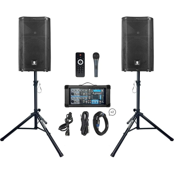 OP PRORECK 1800W DEL 10 Bluetooth PA Speaker System