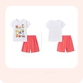 thumbnail image 3 of Emy Dola Toddler Baby Boy Summer Clothes Cute Graphic T Shirt Elastic Waist Pockets Shorts Set 2 Piece Short Sleeve Outfit, 3 of 7