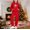 Red, variant on Piuwrlz Girls 2pcs Jogger Set Toddler Sweatsuits Sets Pocket Christmas Round Neck Sweats and Sweatpants Green Size 4 Years