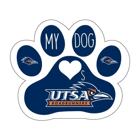 UTSA Road Runners Collegiate My Dog Loves Dog Paw