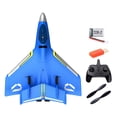 thumbnail image 2 of RC Airplane Jet Fighter Toys, anticolisión, fácil de controlar, estable 2,4 GHz portátil de espuma RC Airplane, RC Glider para adultos, y niñas Azul Hugo Avión teledirigido, 2 of 10