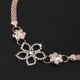 thumbnail image 4 of Cinturón de cadena de cintura Colco Lady Diamante Crystal Rhinestone Flower, 4 of 8
