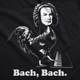 thumbnail image 2 of Mens Bach Bach T Shirt Funny Classical Composer Chicken Tee Graphic Tees, 2 of 9