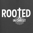 thumbnail image 5 of Wild Bobby Rooted in Christ Inspirational/Christian Women Graphic Tee, Charcoal, Small, 5 of 5