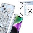 thumbnail image 2 of Skeleton Lovers Clear Case for iPhone 14,Aesthetic Art Design Case for Men Women,Unique Soft Transparent TPU Bumper Case Cover, 2 of 5