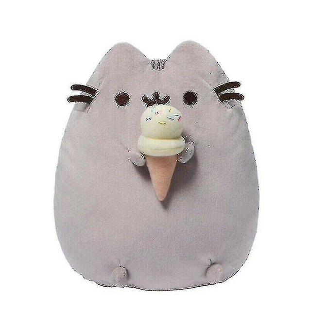 Peluche en Peluche Pusheen de 24 cm, Biscuit Collationnable, 9,5 Pouces