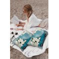 thumbnail image 3 of Pack of 2 Outdoor Pillow Covers, White Magnolia Flower with Blue Truck Waterproof Square Throw Pillowcase Cushion Decorative Pillow Covers for Couch Patio Tent, 20x12 in, 3 of 6