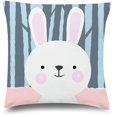 thumbnail image 1 of Awkward Styles Nursery Decorative Pillow Covers Bunny Throw Cushion Case, 1 of 2