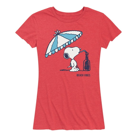Peanuts - Lazy Snoopy - Women's Short Sleeve Graphic T-Shirt