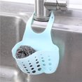 thumbnail image 1 of Adjustable Sink Storage Drain Basket Plastic Bag Useful Things For Kitchen Accessories Soap Sponge Hanging Organizer Storage, 1 of 5