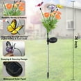 thumbnail image 7 of Great Sun Solar Garden Lights, Latest Swaying Butterfly and Flower Lights，Solar Outdoor Lights，Yard Patio Pathway Decoration(2 Pack), 7 of 7