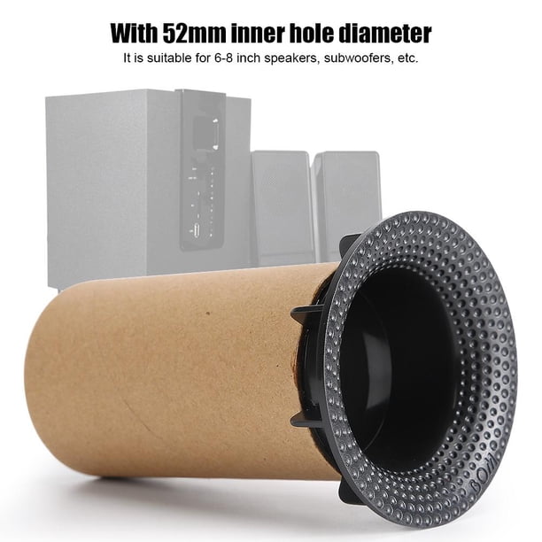 Sonew Tube Inverseur De Haut-parleur 2 Pièces 60mm Trou Ouvert