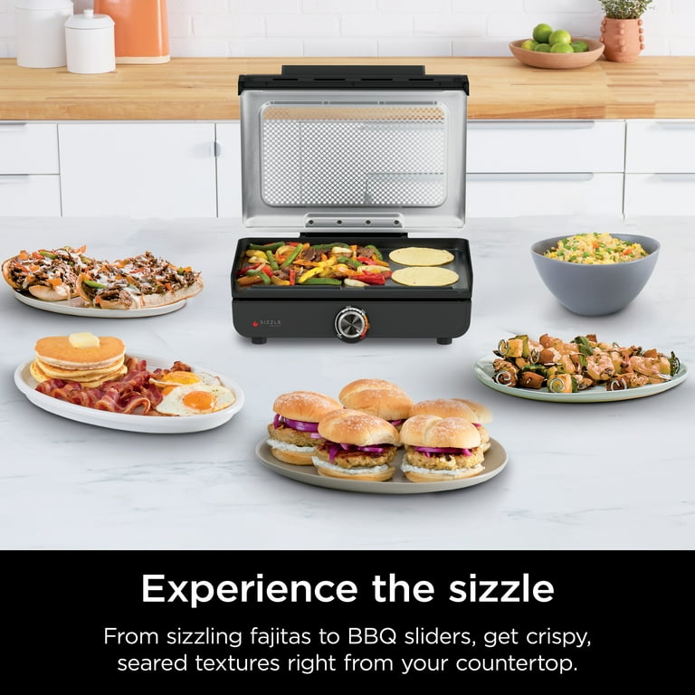 Ninja Sizzle Indoor Griddle, 14’’ Nonstick Griddle Plate