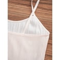thumbnail image 6 of MSemis Kids Girls Ribbed Copped Vest Tops for Girls Dance Yoga Sports Bras Camisole Underwear Pink L, 6 of 7