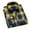 Yellow, variant on Tawop Flannel Shirts for Men Plaid Casual Long Sleeve Shirts Button-Up Shirts ,Size L