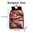 thumbnail image 4 of Travel Laptop Backpack, Fits 15.6 Inch Notebook, with Multiple Organizational Compartments for Teen Student Business Work F12, 4 of 5