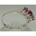 thumbnail image 4 of 10k White Gold Natural Ruby Womens Engagement Ring - Size 8.5, 4 of 6