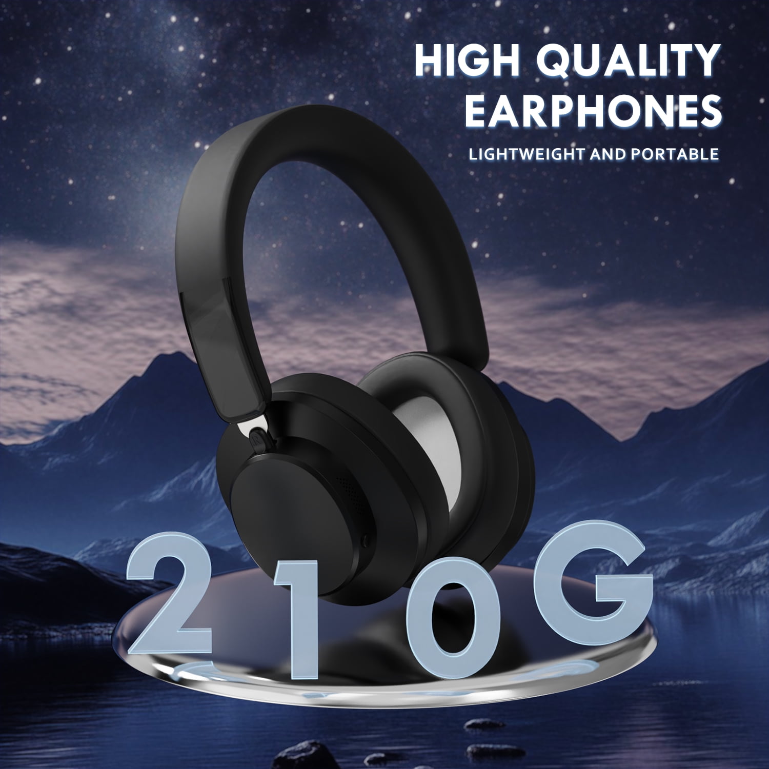 ATTACK SHARK G500 Ultra-Light Dual-Mode Gaming Headset Ultra-Light Dual-Mode Wireless Gaming Headset for PC/PS4/Xbox