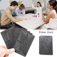 thumbnail image 4 of Creative Poker Plastic Waterproof Playing Cards For Magic Party Gift Black, 4 of 5
