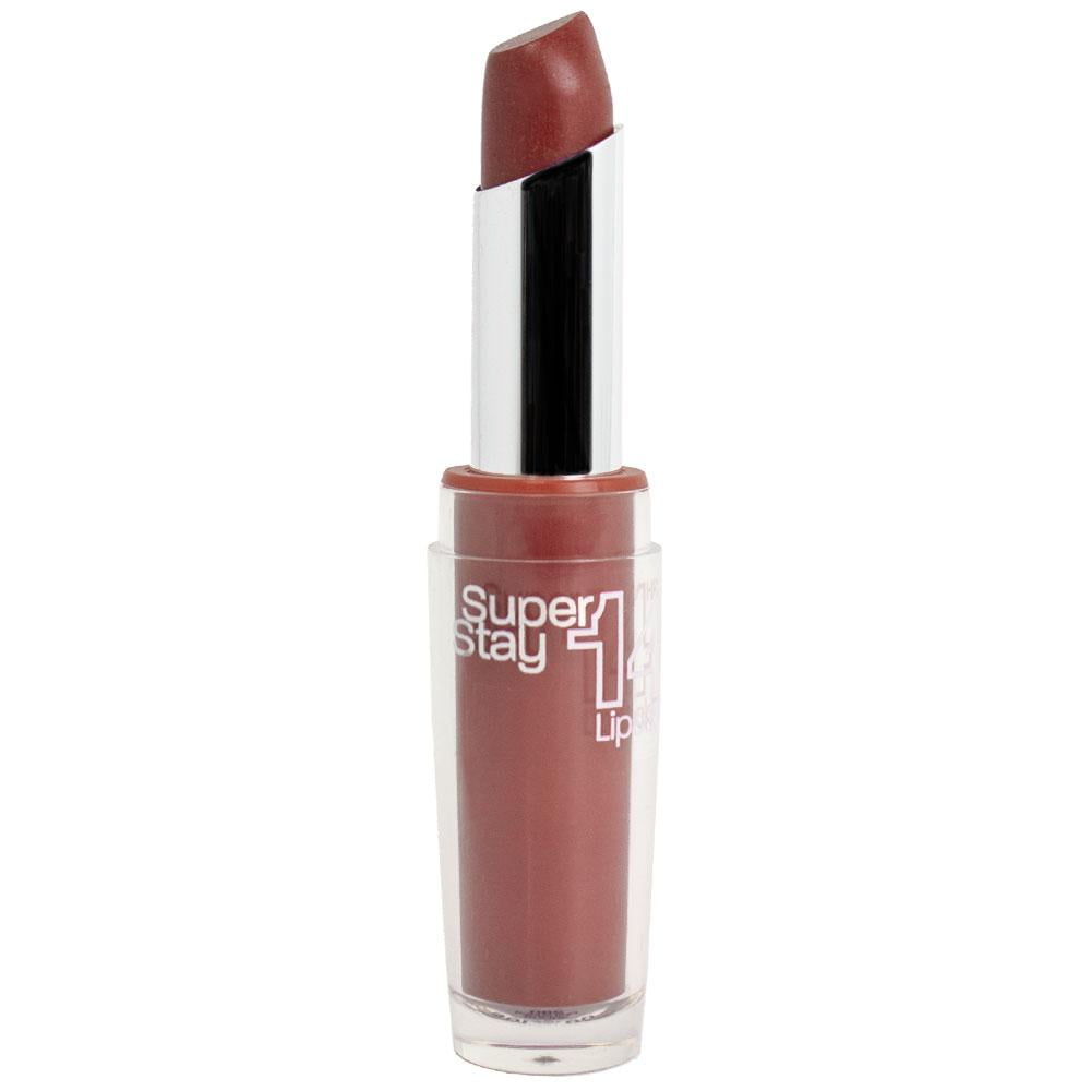 Maybelline New York SuperStay 14 Hour Lipstick, 45 Lasting Chestnut, 0.16 Oz.
