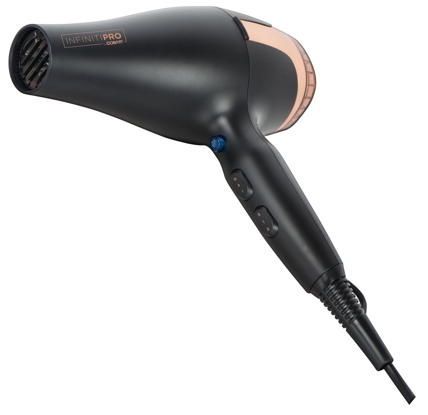 Sèche-cheveux Infinitipro par Conair ®, rose doré, moteur à CA de 1875 Watt - cadeaux pour elle Sèche-cheveux