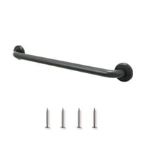 Grab Bar for Bathtub Shower - Stairs Bed Toilet Bathroom / Stand Assist & Safety Handrail / 304 Stainless Steel / Shur Grip / Oil Rubbed Bronze / 16"