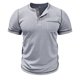 thumbnail image 1 of Men's Casual Business Solid Color Shirts Men's Buttons Shirts L, 1 of 4