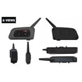 thumbnail image 2 of Tignapoo V6 Motorcycle Helmet Bluetooth 5.1 Intercom - Dual Rider Communication, Waterproof, Windproof, Noise Cancellation, GPS Navigation, Music Playback, Gray, 2 of 6